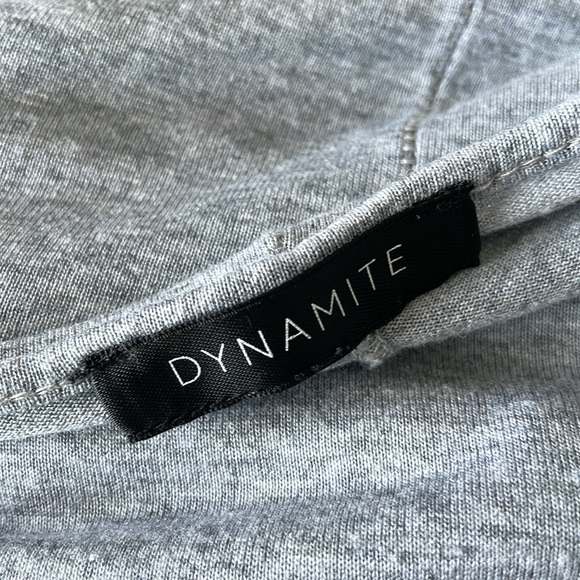 Dynamite 🧨 Heathered Grey Top - Picture 4 of 4
